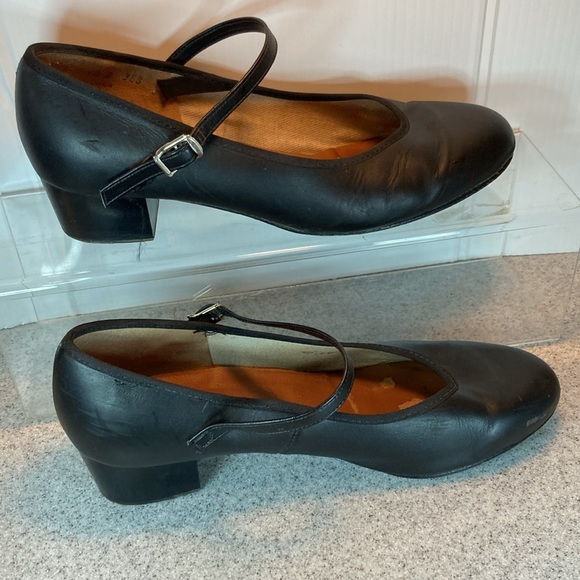 Leather Character Shoe 925 by Angelo Luzio black. leather soles 10 but feels 9.5 - Picture 2 of 6